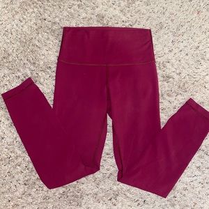 Lululemon Wunder Under Leggings Size 4